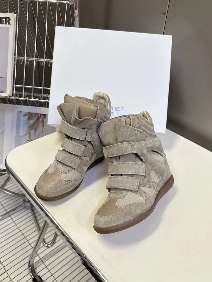 Isabel Marant Inspired Wedge High Heel Accurate Sneaker Shoe / Japanese Archive - Image 3 of 4