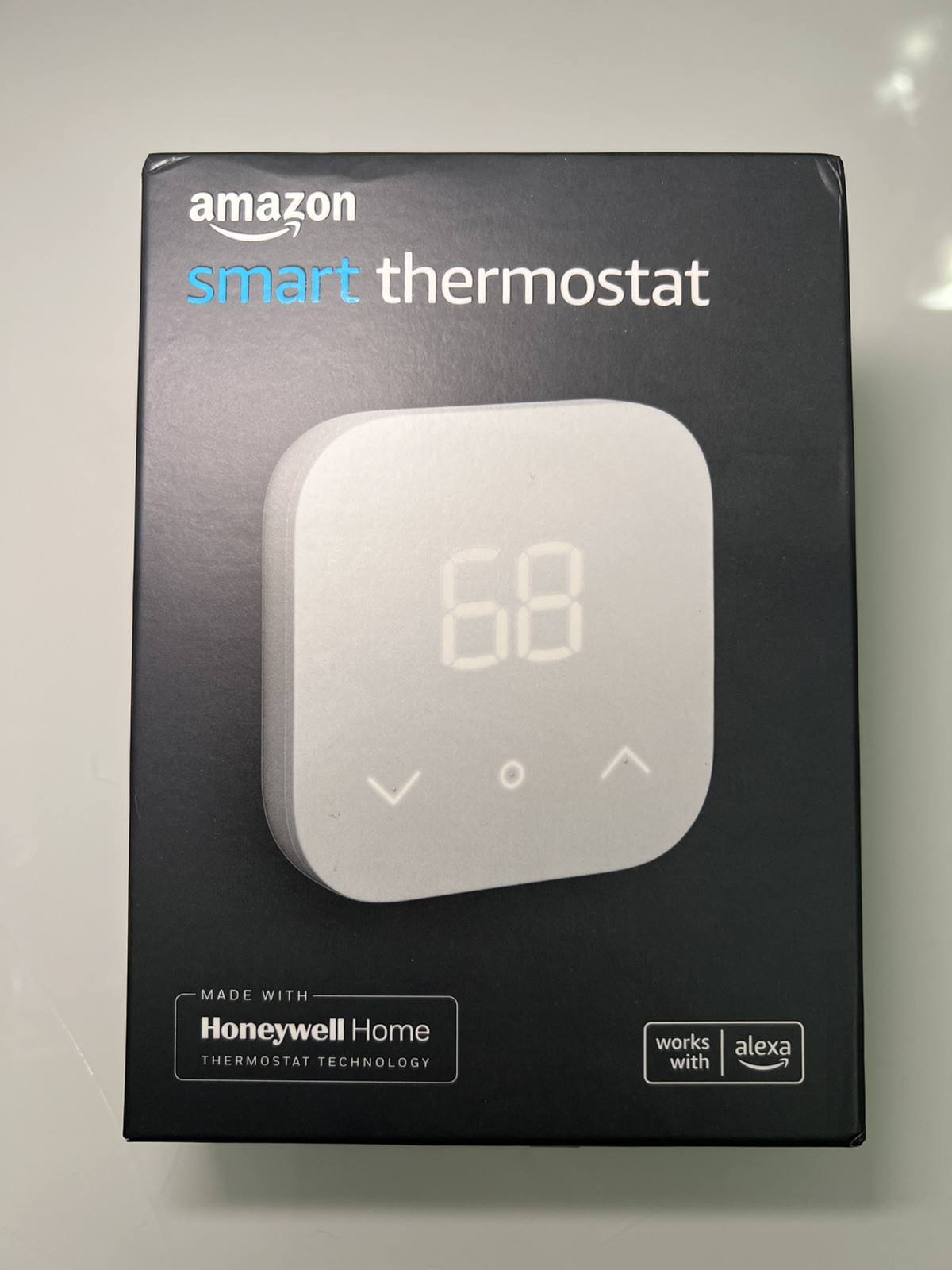 Amazon Smart Thermostat without C-Wire Adapter - White-image