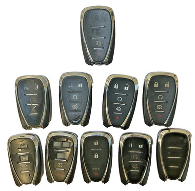 Lot 10 Chevrolet OEM Keyless Entry Remote Key Fob HYQ4EA ID 46 Chips