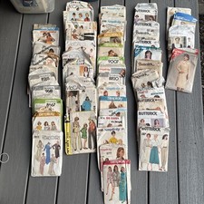 Lot of 47 Misses Sewing Patterns Butterick, M...