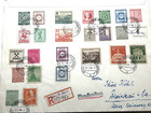 Germany to USA 1948 Soviet Zone Registered Cover Postage Leipzig DDR Europe — photo 4