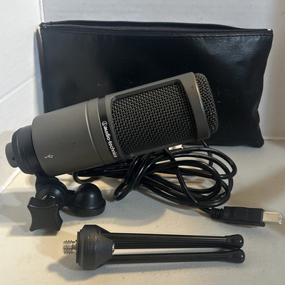 Audio-Technica AT2020 Cardioid Condenser Microphone (BF) 