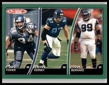 2007 Topps Total #342 Patrick Kerney / Bryce Fisher / Rocky Bernard