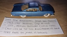Lone Star Roadmasters  Dodge  Dart  Phoenix 1961 original VGC, rare, vintage, UK