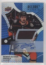 2021 Allure Rookies Blue Line Jersey 40/75 Benoit-Olivier Groulx #104 Auto 13j9