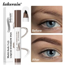 4D Eyebrow Microblading Pen With Forks Tip Waterproof Long Wearing Tattoo Pencil