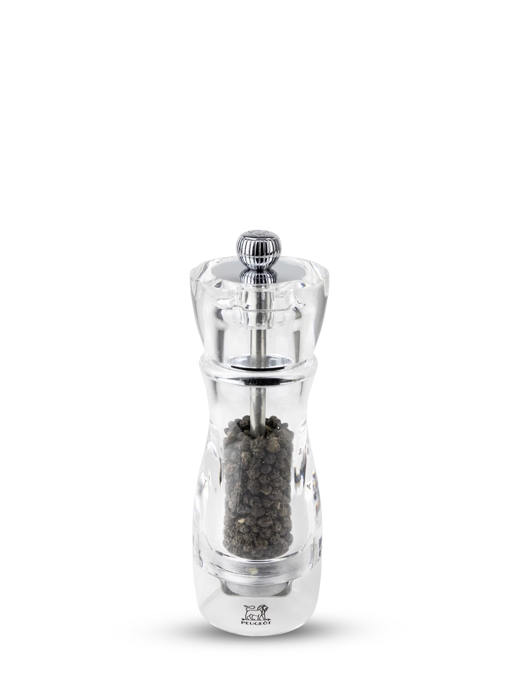 Peugeot Vittel Pepper Mill 16cm Clear Acrylic