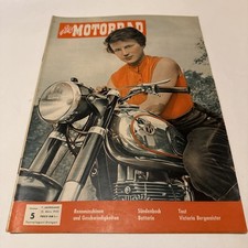 Das Motorrad Heft 5 / 1953 – Rennmaschinen Geschwindigkeit Victoria Bergmeister 