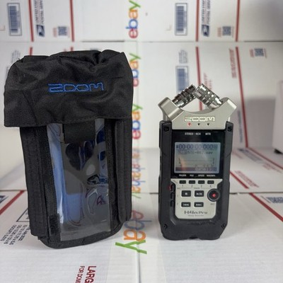Zoom H4n Pro Portable Four-Track Audio Recorder - Black [ No Battery Door ]