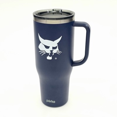 Official BOBCAT Perka Kempton Mug Stainless Steel Tumbler 40 Ounce