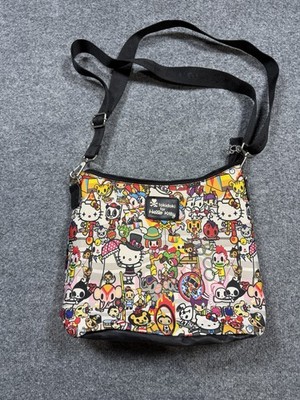 TOKIDOKI For HELLO KITTY 2015 Crossbody Shoulder Bucket Bag - Circus Collection