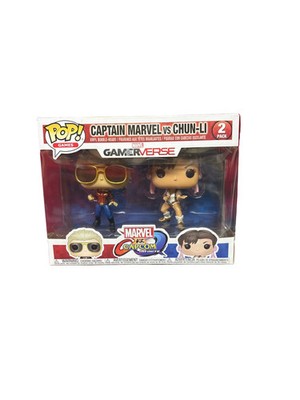 Funko Captain Marvel vs Chun-Li 2 Pack