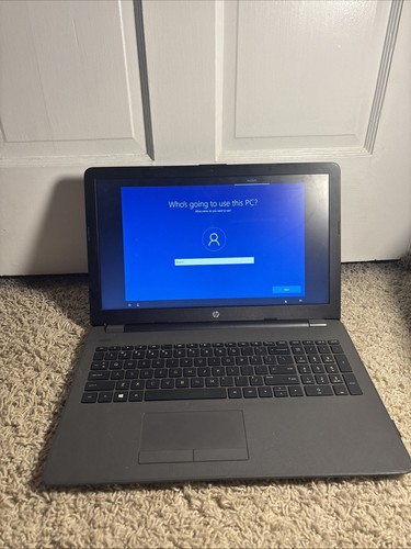 HP 255 G6 Notebook 15.6'' Gray Laptop