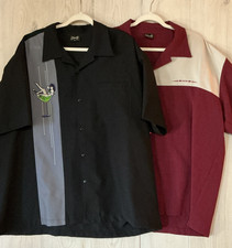 Steady Bowling Shirts Mens 3XL Retro Rockabilly Button Up Lot of 2 Made in USA