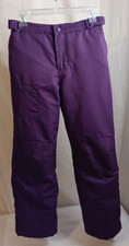 SwissTech Kids XL 14-16 Purple Snow Pants Skiing zippered pocket