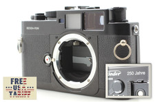 ⏯️ Raro corpo telemetro R3M 250 anni [MINT] Voigtlander Bessa R3M Black GIAPPONE
