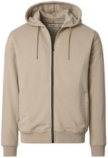 Redmond Sweatjacke / Hoody mit Reissverschluss beige