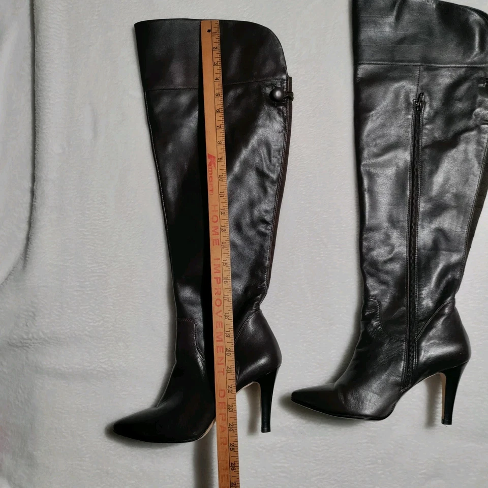 De Colección ROS HOMMERSON Alto Cuero Marrón Sobre la Rodilla BOTAS OTK Mujer 9W Foto 4 de 4