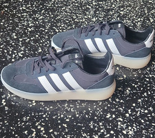 adidas Barreda Decode Men's 8. Black/White Low Top Lace-Up Sneakers JR3102