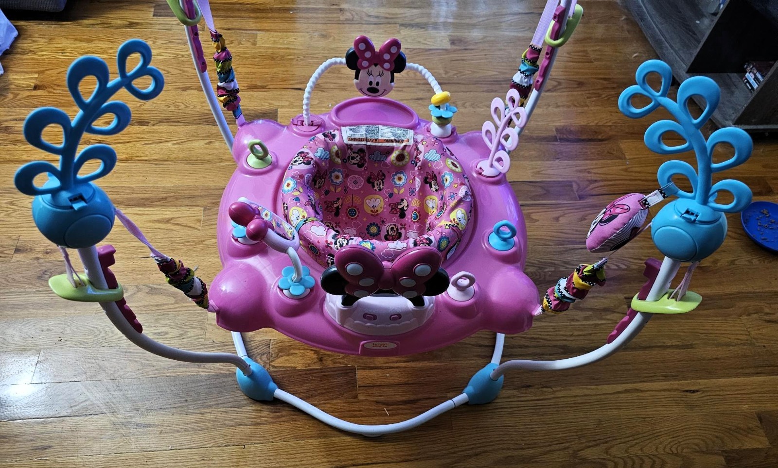 Bright Starts Disney Baby Minnie Mouse PeekABoo Activity Jumper - OBO