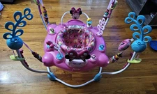 Bright Starts Disney Baby Minnie Mouse PeekABoo Activity Jumper - OBO