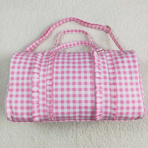 Floral Print Canvas Fuffle Duffle Bag Women Weekend Travel Bags - Picture 6 of 20