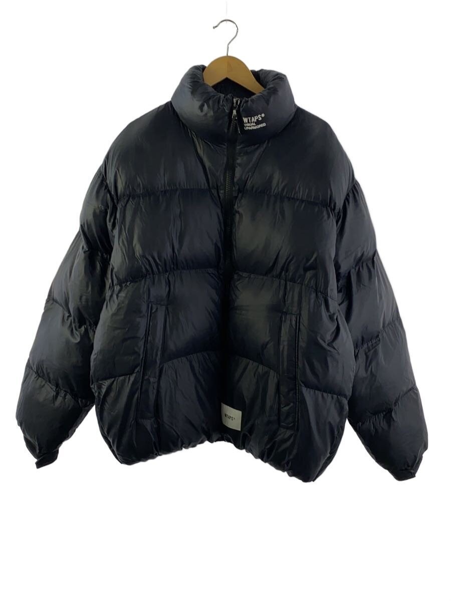 WTAPS Down Jacket Nylon BLK Solid 222BRDT JKM04 - image 1