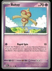 Baltoy 094/197 Obsidian Flames Common