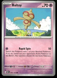 Baltoy 094/197 Obsidian Flames Common
