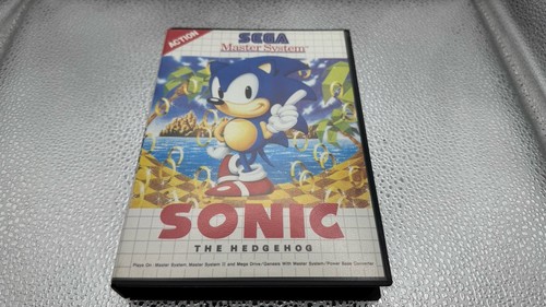 Sonic The Hedgehog Sega Master System W/Manual Retro 1991 #1226 - Picture 1 of 16