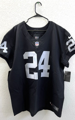 Nike NFL Marshawn Lynch #24 Raiders Nike Jersey Elite on the Field Size: XXL/52