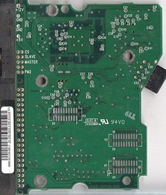 WD200BB-75DEA0, 0000 001129-000 D, WD IDE 3.5 PCB (PCB)