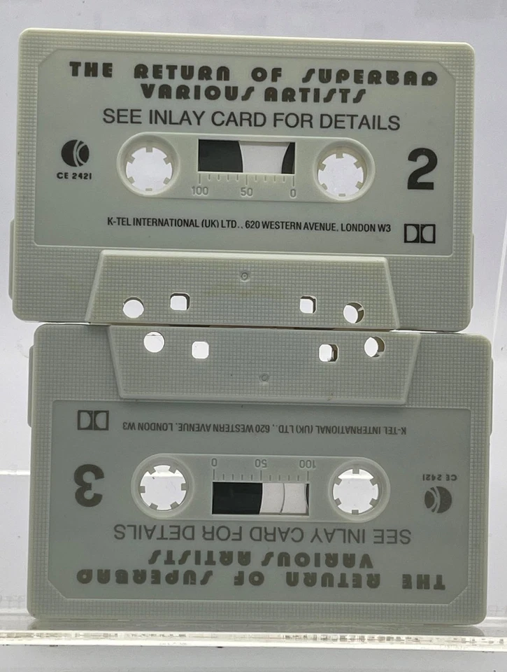 The Return Of Super Bad Souled Out Hits Of The 70’s Audio Cassette Tape Foto 4 de 4