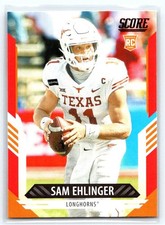 2021 Score - Rookies Sam Ehlinger #362 (RC) Longhorns
