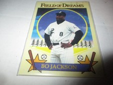 Repro CHICAGO WHITE SOX Bo Jackson Field Of Dreams Baseball Card NM