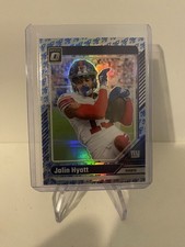 2024 Panini Donruss Optic - Jalin Hyatt #147 Rocket Prizm - New York Giants