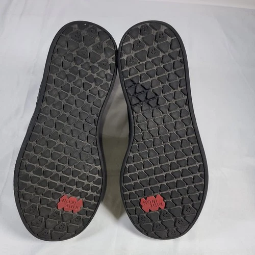 RIDEIRON MS6001 Motorcycle Riding Shoe Men 9.5 Black CORDURA Protective High Top image 6