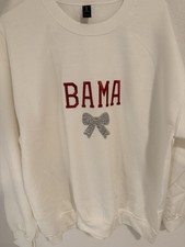 Alabama Sweatshirt - Large - Custom Bow tie