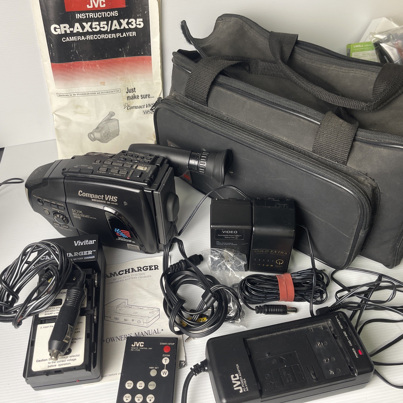 W/ Bag Chargers Partial Test Working