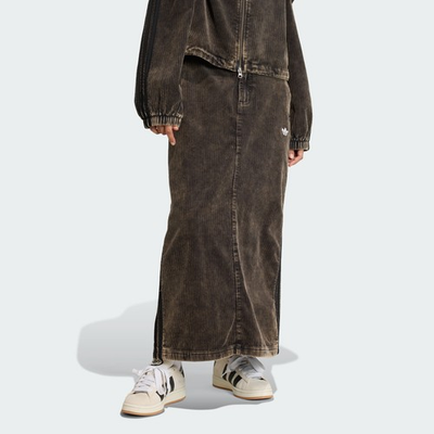 #ad #ad adidas women CORDUROY MAXI SKIRT $37.00