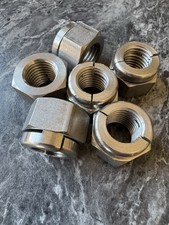 M16 Aerotight Nuts stainless Steel, Unused. Pkt Of Six Nuts.