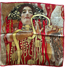 21  x21"Lady Print Pure Mulberry Satin Silk12momme Scarf53x53cm 6-8