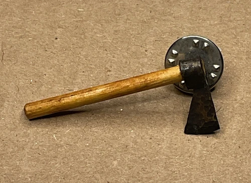 Vintage Tie Tack Pin Back Tomahawk Axe Hatchet #2