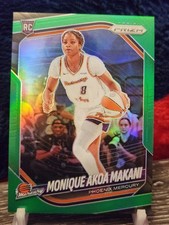 2025 Panini Prizm Monique Akoa Makani Green Prizm #98 Phoenix Mercury