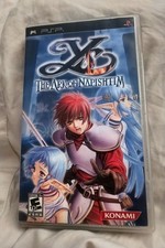 Ys: The Ark of Napishtim (Sony PSP, 2006 Video Game). Complete and Tested.