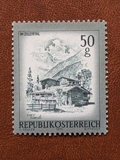 Austria 1975 MNH All World Series Landscapes Im  Zillertal. 19MA
