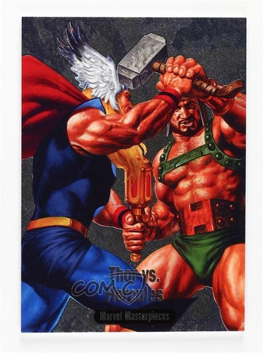 2016 Upper Deck Marvel Masterpieces Battle Spectra vs Hercules Thor #BS-6 0kg8