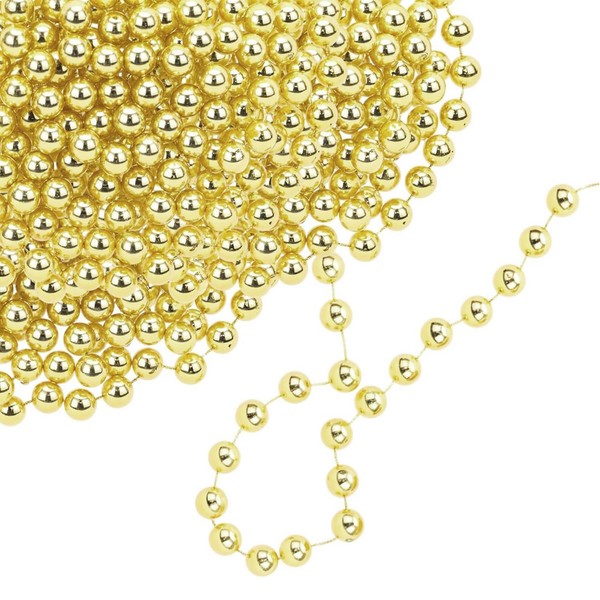 Widdle Wonderland Weihnachtskette 8 Meter Perlen Girlande Gold-image