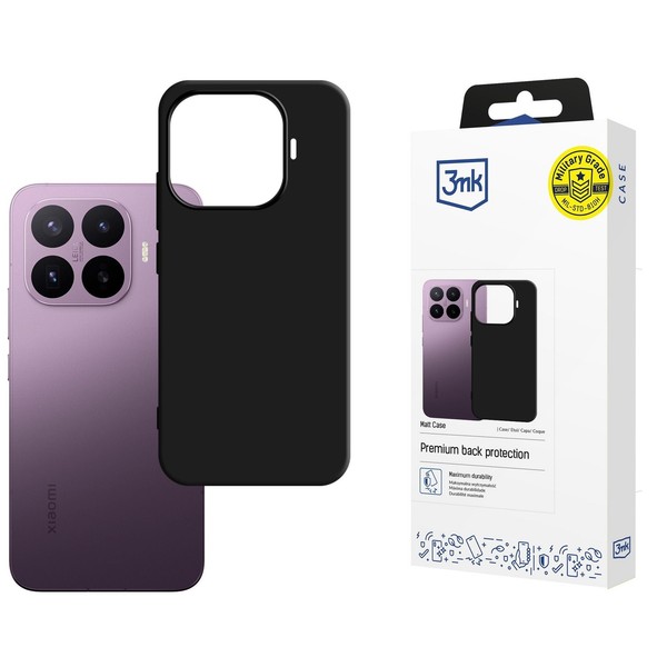 HandyhüLle FüR Xiaomi 17T Pro 3Mk Case Cover SchutzhüLle Etui HüLle Schwarz-image