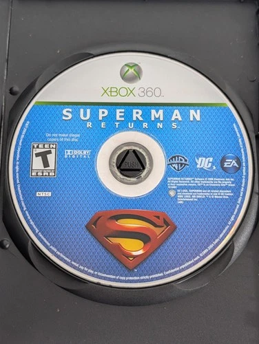 Superman Returns (Microsoft Xbox 360, 2006) Disc Only - Tested
